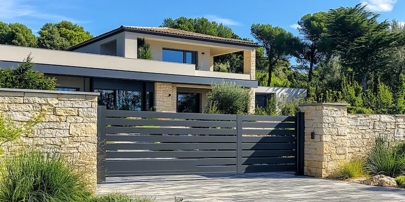 Aluminium Zaun aus Polen