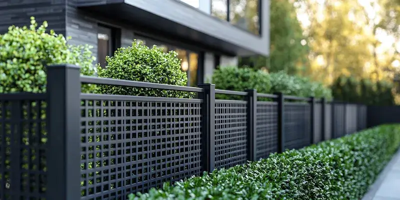 Aluminium Zaun Polen