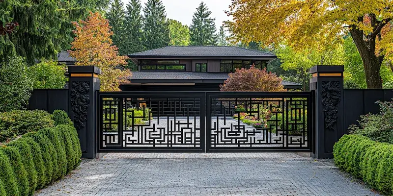 Czym wyczyścić metalowe ogrodzenie?