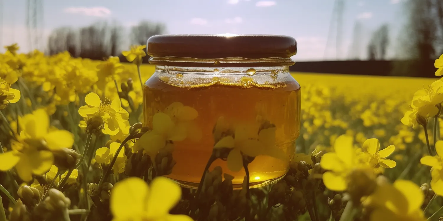 Miód rzepakowy - słodki nektar